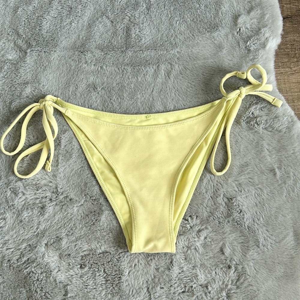 WILO the Label Ribbed String Bikini Bottom S